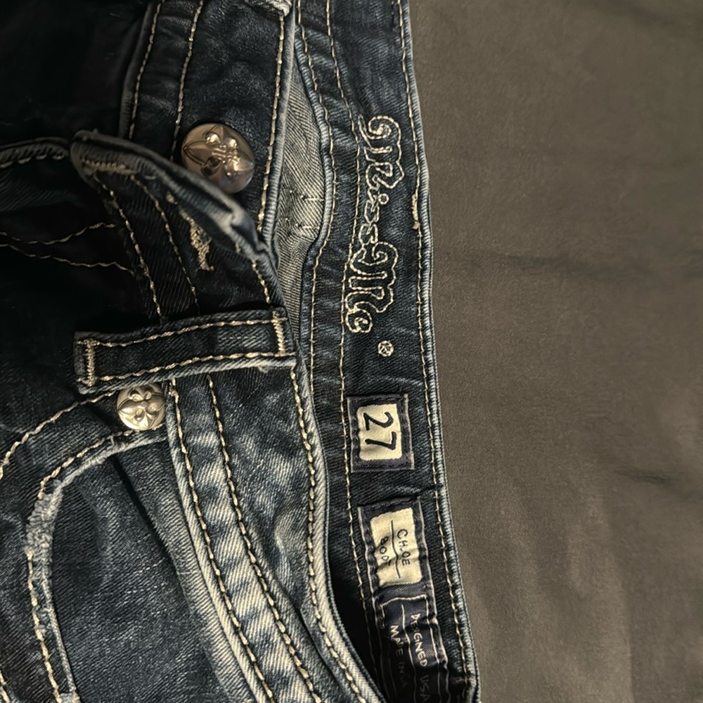 Great condition Miss Me jeans I have 2 size 25 1 size 26 and 1 size 27